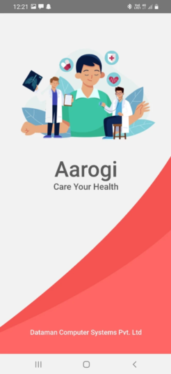 Aarogyi App Screen