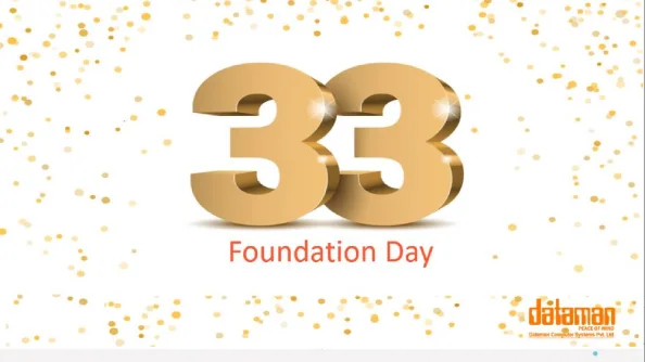 33 Foundation Day